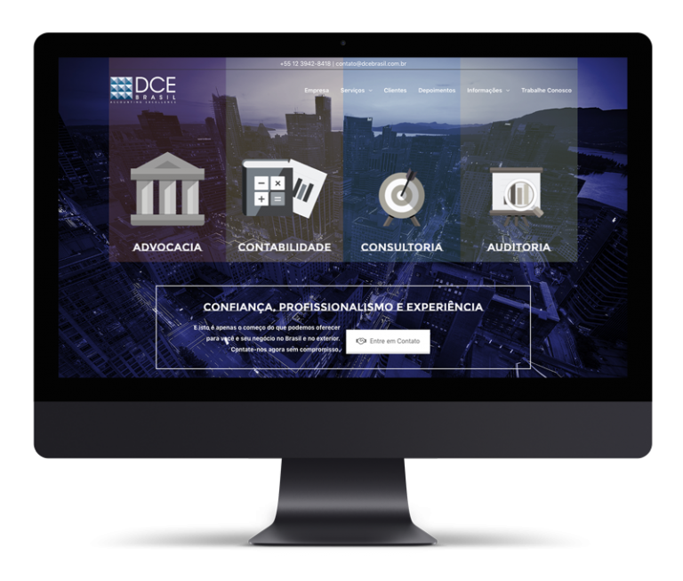 DCE Brasil – Branding & Web Site Design